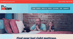 Desktop Screenshot of bedstore.com